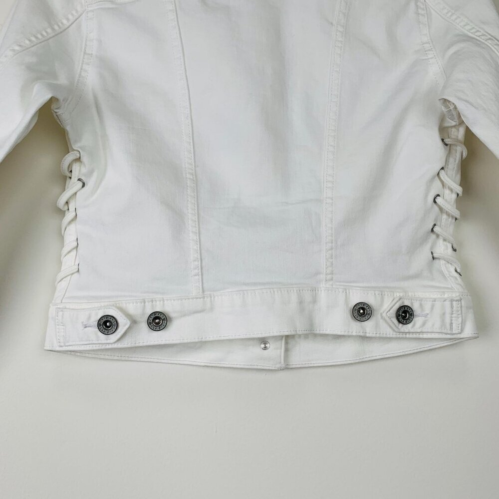 NWT DKNY Women's Denim Jacket SIze XXS - Picture 9 of 12